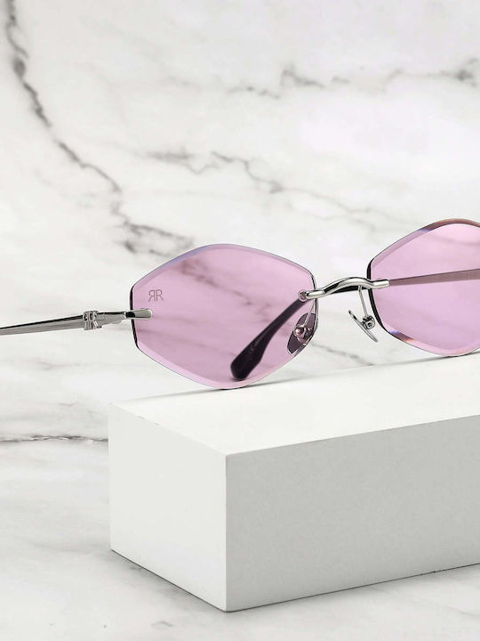 Red Raven Jynx Unisex Sunglasses with Purple Frame and Purple Lens rd-000072-DEEPPURPLE-54716312682830