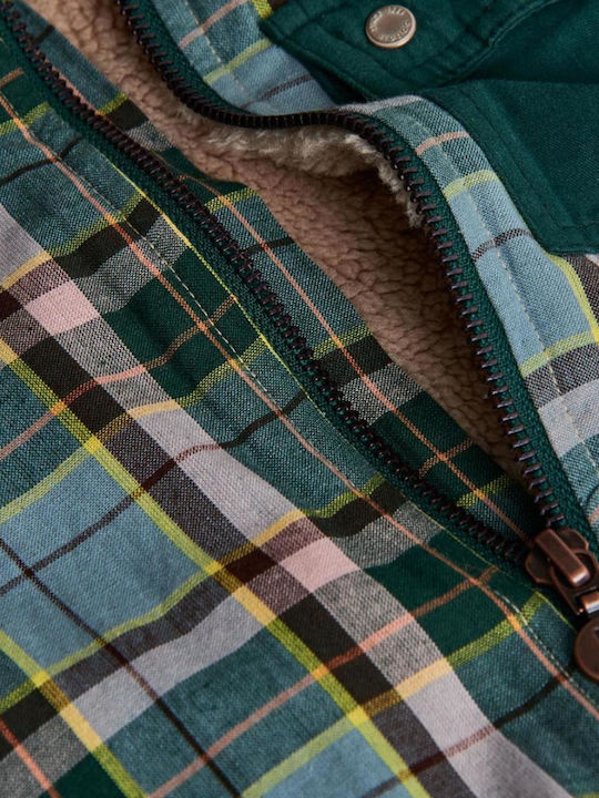 Kids' Casual Jacket with Hood Green