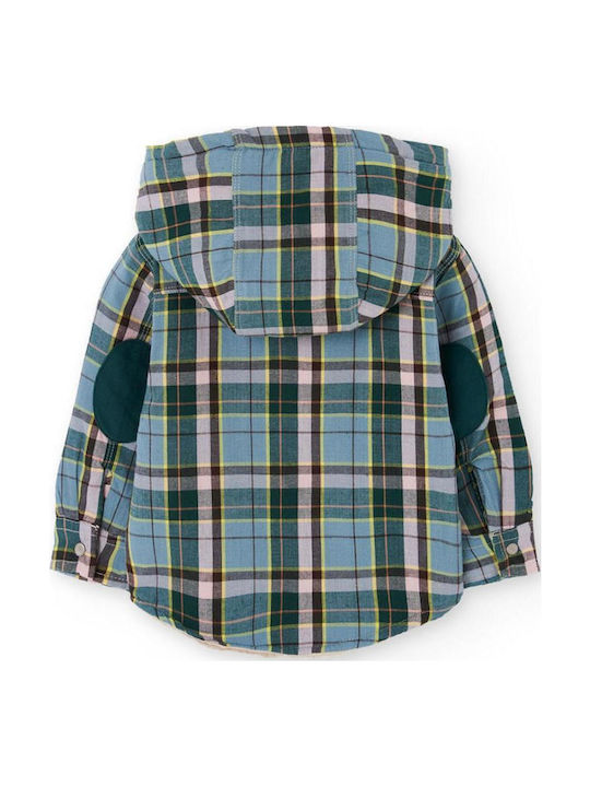 Kids' Casual Jacket with Hood Green