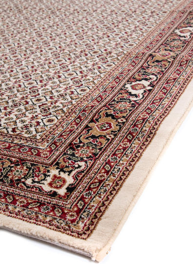 Royal Carpet Teheran 3924 Synthetisch,Polyester/Cotton/Leather Cream Black
