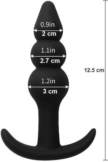 giant anal plug Multicolor Gem Metal Butt Plug – 2.7 Inch