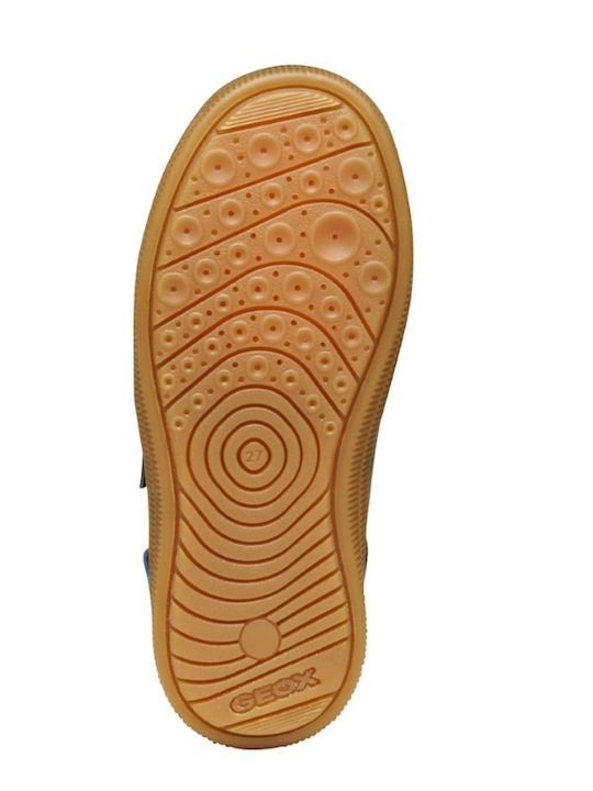 J Arzach Παιδικά Sneakers High Ανατομικά με Σκρατς Μαύρα