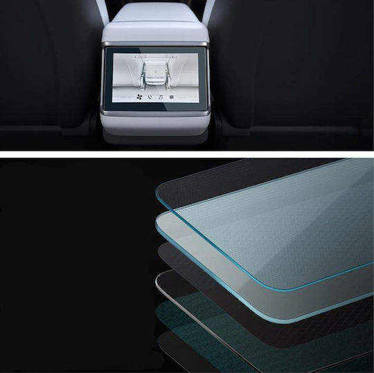 Spigen Glas.tr Slim Tesla Model S & X Protector Ecran Sistem Audio Auto Protecție ecran pentru mașină Tesla Model X 2022 / Model S 2021