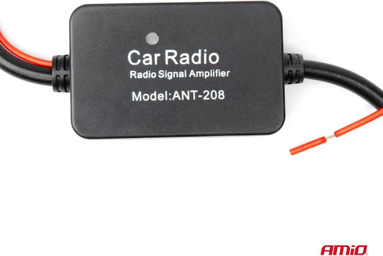 Amplificator Semnal Antenă Împotriva Interferențelor 12v AM FM Amio 1 Buc 04133