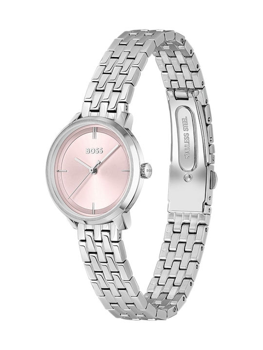 Boss Lucia Women's Watch with Silver Metal Bracelet