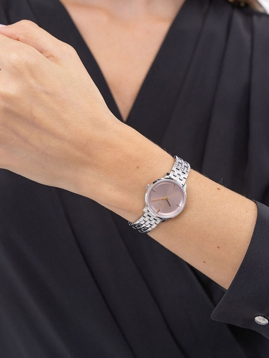 Boss Lucia Women's Watch with Silver Metal Bracelet