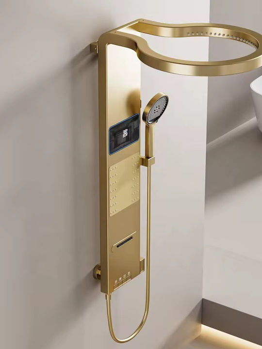 Naron Hydro Massage Column 113cm Gold