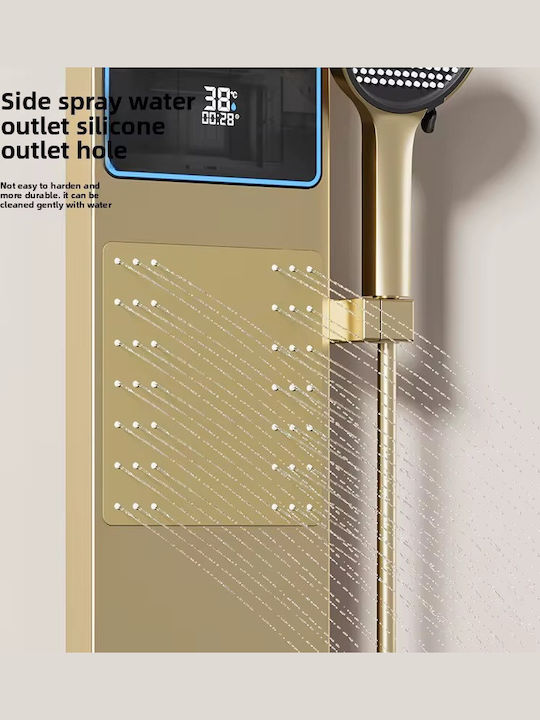 Naron Hydro Massage Column 113cm Gold
