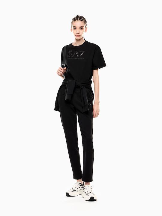Emporio Armani T-Shirt Μαυρο
