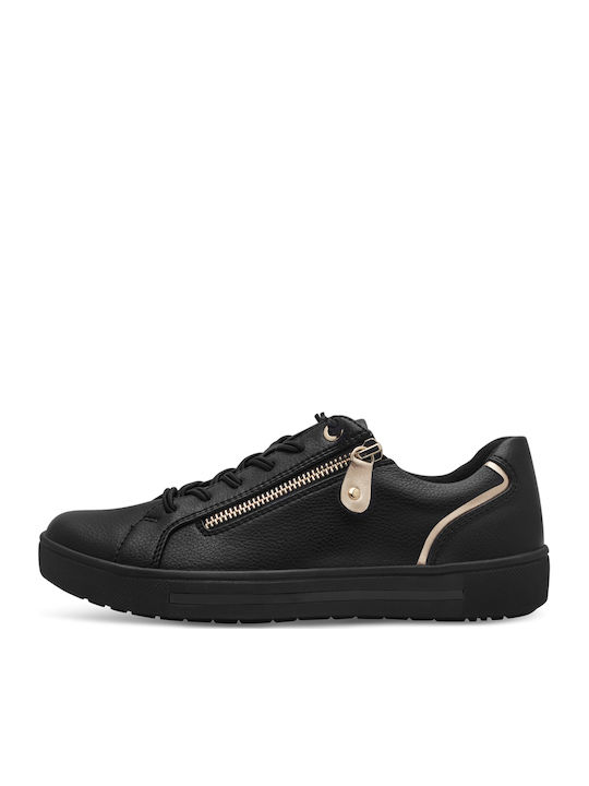 Anatomical Sneakers Black / Gold