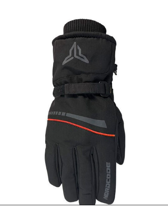 Nordcode Planet Winter Men's Motorcycle Gloves Waterproof Black/Red