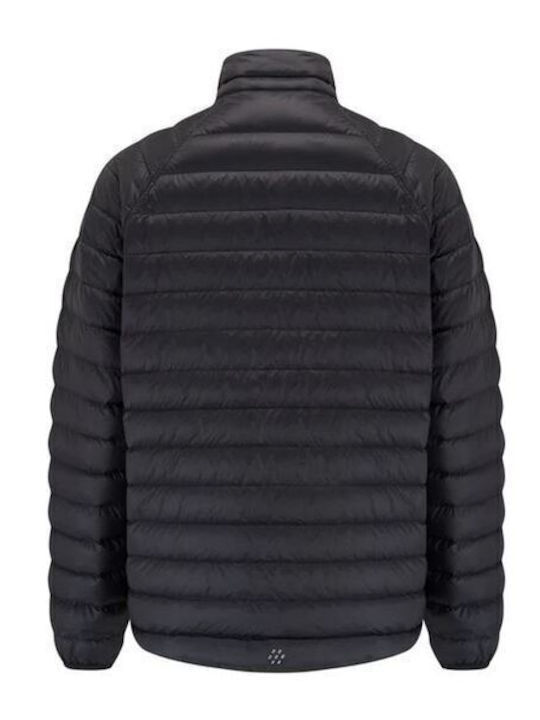 Μπουφάν Puffer Αδιάβροχο Διπλής Όψης Khaki/black