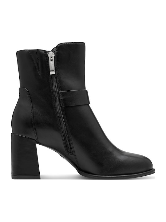 Women's Ankle Boots with Medium Heel Black