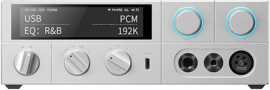 Fiio K15 Настолен Стрийминг DAC Усилвател за Слушалки – Два AKM AK4497S DACs XMOS XU316 USB Bluetooth LDAC & aptX Adaptive