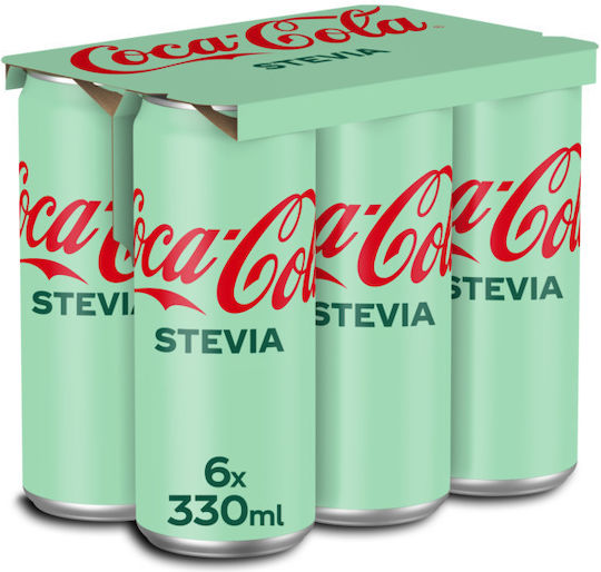 Coca-Cola Coca-Cola Στέβια Κουτί (6x330 ml)