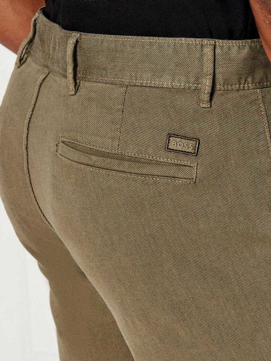 Παντελόνι Chino σε Slim Εφαρμογή Λαδί