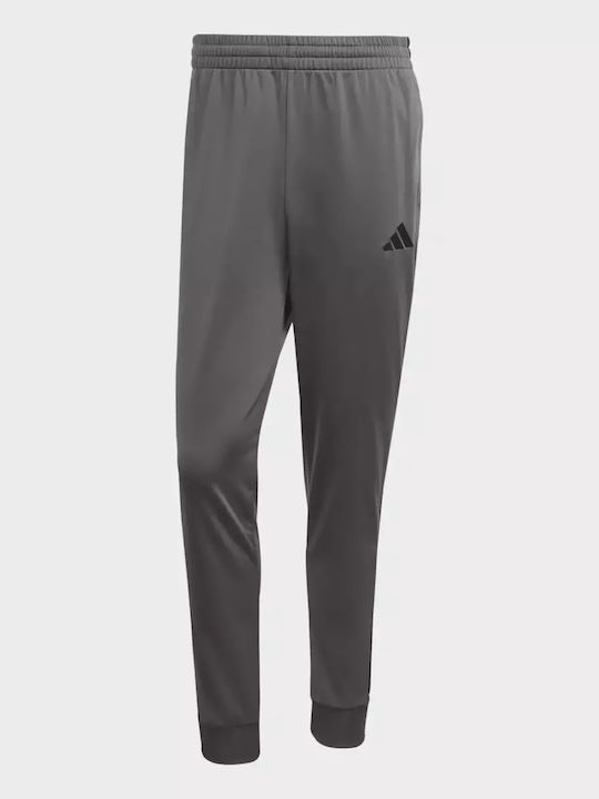 Basic 3-stripes Tricot Лъскав с Ластик Grey/black