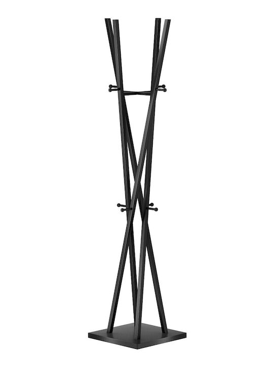 Mark Adler Metallic Coat Rack Black 182cm