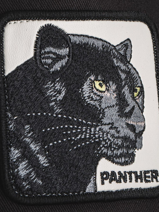 Καπέλο Jockey Panther Trucker Πάνθηρας Μαύρος Goorin Bros