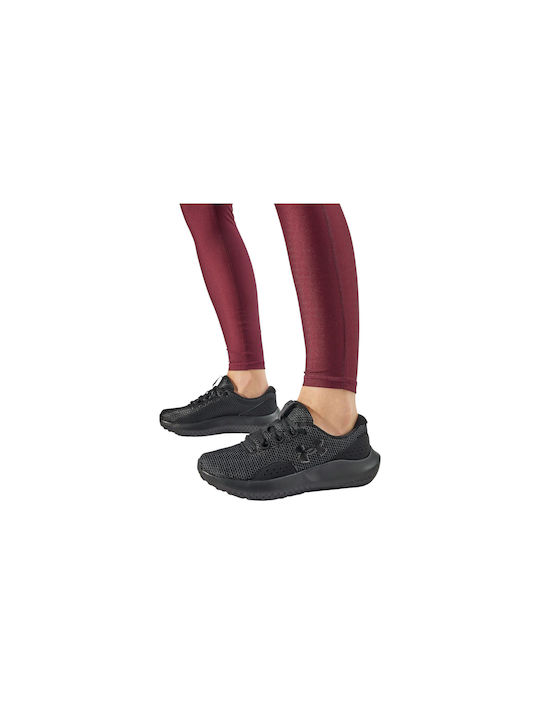 Charged Surge 4 Damen Sportschuhe Laufen Schwarz