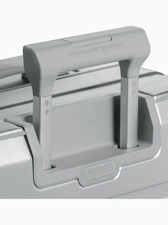 Porsche Design Roadster Μεσαία Βαλίτσα Ταξιδίου Aluminum Silver με 4 Ρόδες Ύψους 67εκ.