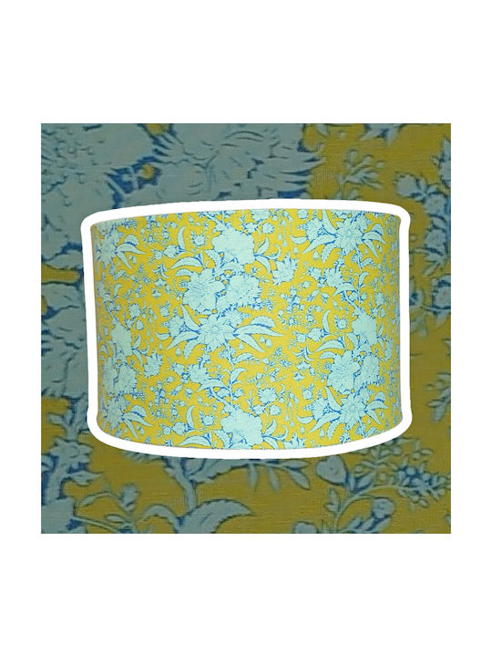 Oxygen Nein Negative Flowes Single-Light Kids Ceiling Light with E27 Socket Green 35x20cm