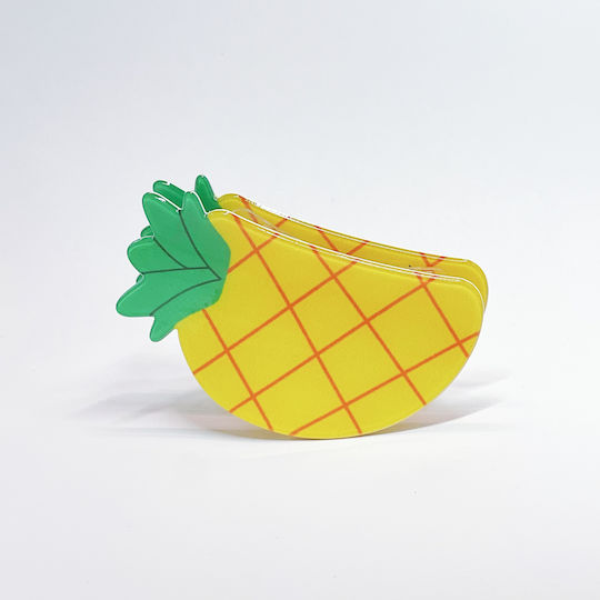 Haarspangen Design Ananas Glänzend Perlmutt