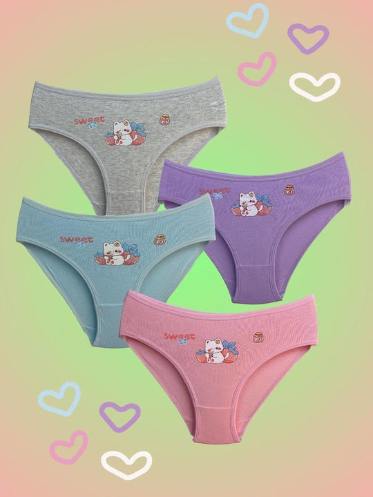 Esthisis Комплект детски гащички Multicolour 4бр