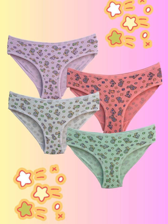 Esthisis Комплект детски гащички Multicolour 4бр