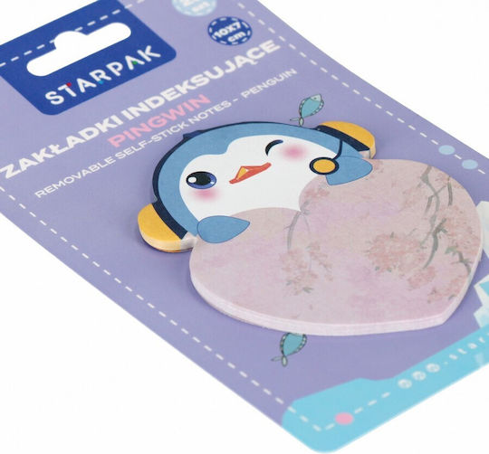 Αυτοκόλλητα Χαρτάκια Penguin 10x7cm 25 Τεμ