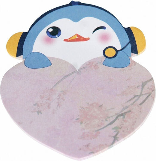 Αυτοκόλλητα Χαρτάκια Penguin 10x7cm 25 Τεμ