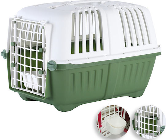 Glee Icarus Green Dog Transport Cage 47x31x31.8cm