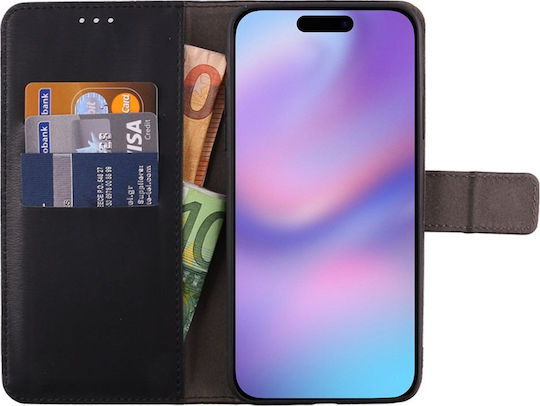 Volte-Tel Книга Изкуствена кожа / Силикон Черен (iPhone Air)