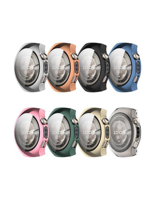 Protecție ceas Carcasă de Silicon în culoarea Auriu pentru Huawei Watch 5 46mm