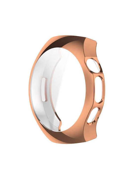 Watch Protection Silicone Case in Rose Gold color for Huawei Watch 5 46mm
