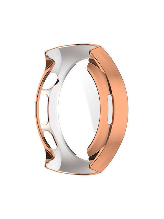 Watch Protection Silicone Case in Rose Gold color for Huawei Watch 5 46mm