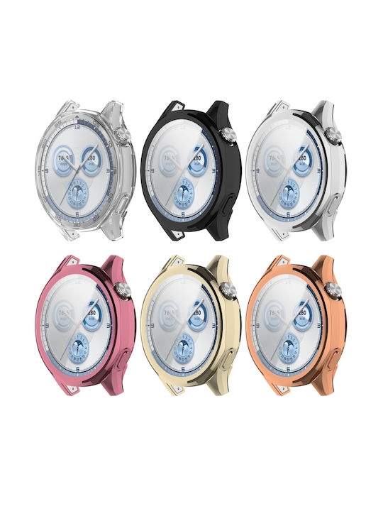 Watch Protection Silicone Case in Pink color for Huawei Watch GT 5 46mm