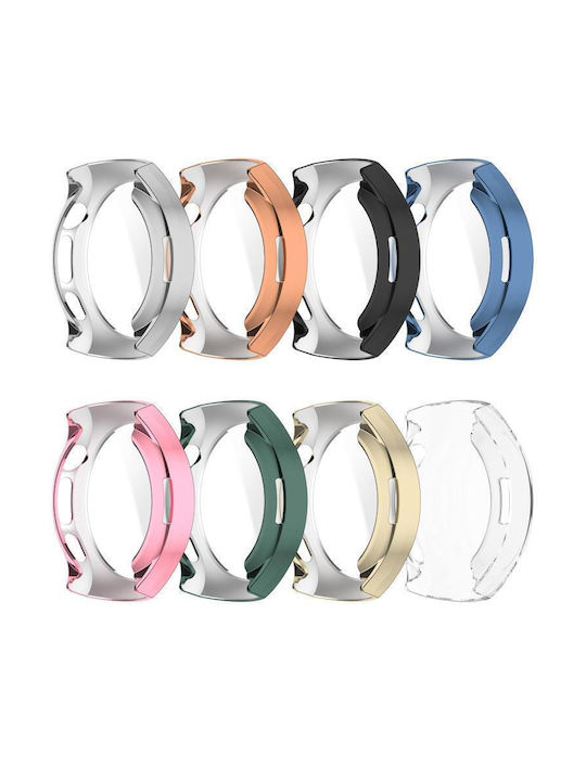 Watch Protection Silicone Case in Pink color for Huawei Watch 5 42mm