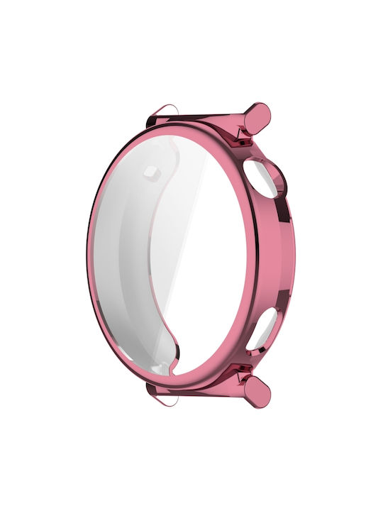 Watch Protection Silicone Case in Pink color for Huawei Watch GT5 41mm