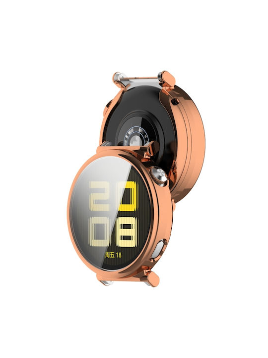 Watch Protection Silicone Case in Rose Gold color for Huawei Watch GT5 41mm