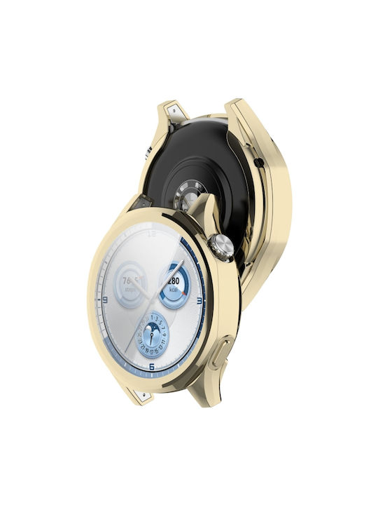 Watch Protection Silicone Case in Gold color for Huawei Watch GT 5 46mm