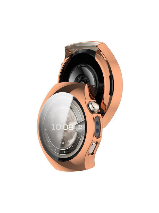 Watch Protection Silicone Case in Rose Gold color for Huawei Watch 5 42mm