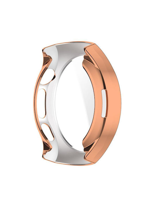 Watch Protection Silicone Case in Rose Gold color for Huawei Watch 5 42mm