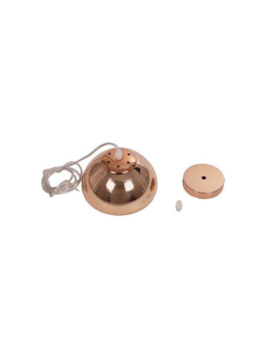 GloboStar Cristin Pendant Light Copper Bell with Socket G4 18x18x13cm