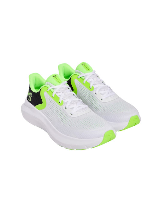 Charged Rogue 5 Sport Shoes Running White / Black / Hyper Green