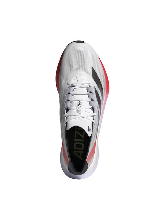 Adizero Boston 12 Мъжки Спортни обувки Running Ftw White / Aurmet / Solid Red