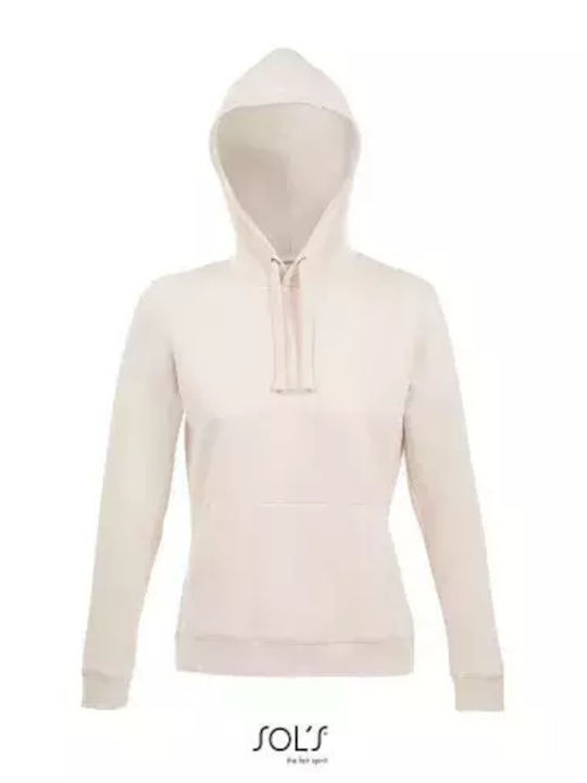 Sol's Spencer Women's Long Sleeve Promotional Sweatshirt Creamy Pink