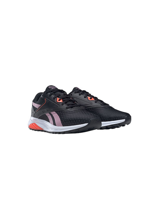 Reebok Liquifect 90 2 Running Core Black / Infused Lilac / Orange Flare