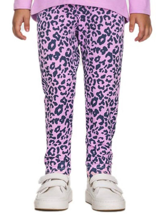 Kinder-Set mit Leggings Winter 2Stück Lilac