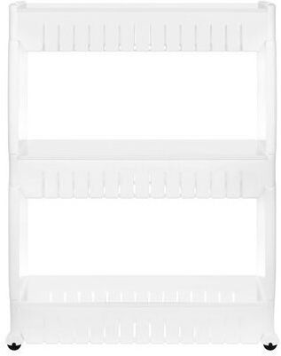 SPM SPM Lebensmittelregal Kunststoff 3 Ebenen Weiß 54,5x12,5x72,5cm
